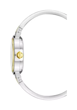Cheap ๐ Anne Klein Two Tone Metal Open Bangle with Genuine Diamond at 12 โ Watch ๐ฅฐ 6 Cheap ๐ Anne Klein Two Tone Metal Open Bangle with Genuine Diamond at 12 โ Watch ๐ฅฐ -Deals Anne Klein Store Belk 1035