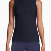 Top 10 🔔 Anne Klein 👩 Women's Striped Crewneck Sweater Tank 💯
