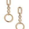 Best Sale 🛒 Anne Klein Gold Tone Linear Chain Earrings 🎉