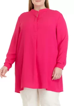Cheap 😉 Anne Klein Plus Size Popover Blouse ⭐ -Deals Anne Klein Store Belk 1226