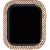New 🤩 Anne Klein Rose Gold Tone Mixed Metal Bumper with Crystal Accents for 44 Millimeter Apple ⌚ Watch® ⌛
