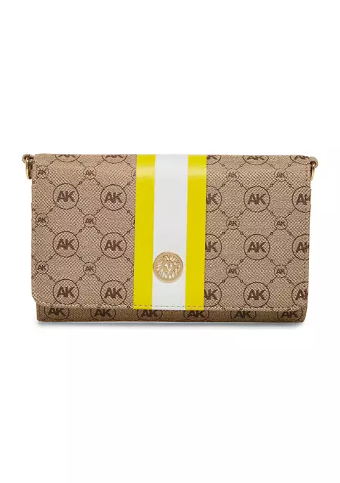 Brand new ✨ Anne Klein AK Ring Logo Print/Pebble Crossbody ⭐ 5 Brand new ✨ Anne Klein AK Ring Logo Print/Pebble Crossbody ⭐ - Image 5