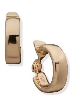 Cheapest 🤩 Anne Klein Gold Tone 18 Millimeter Hoop Earrings 💯