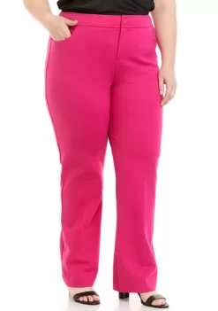 Buy ๐คฉ Anne Klein Plus Size Fly Front Bootleg Pants ๐คฉ