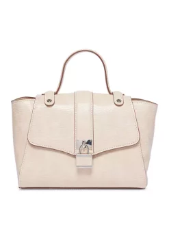 Best Sale 🥰 Anne Klein Mini Satchel with Lock 😀 -Deals Anne Klein Store Belk 145
