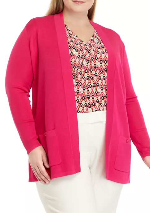 Cheap โจ Anne Klein Plus Size Malibu Cardigan ๐ 4 Cheap โจ Anne Klein Plus Size Malibu Cardigan ๐ - Image 4