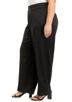 Flash Sale ⭐ Anne Klein Plus Size High Rise Side Zip Pants 🥰 -Deals Anne Klein Store Belk 1482