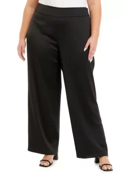 Flash Sale ⭐ Anne Klein Plus Size High Rise Side Zip Pants 🥰 -Deals Anne Klein Store Belk 1483