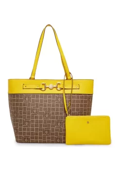 New ⭐ Anne Klein Logo Print Tote ❤️ -Deals Anne Klein Store Belk 1552