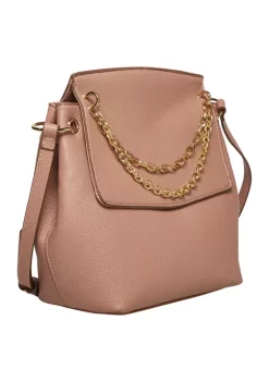 Coupon 🔔 Anne Klein Flap Crossbody with Swag Chain 🤩 -Deals Anne Klein Store Belk 1570