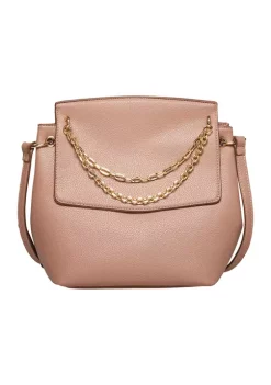 Coupon 🔔 Anne Klein Flap Crossbody with Swag Chain 🤩 -Deals Anne Klein Store Belk 1571