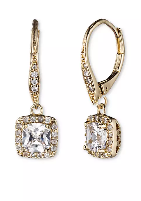 Outlet ✔️ Anne Klein Single Stone Drop Earrings ✨ 1 Outlet ✔️ Anne Klein Single Stone Drop Earrings ✨