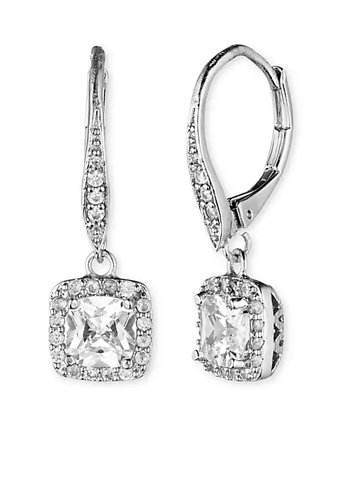 Outlet ✔️ Anne Klein Single Stone Drop Earrings ✨ 3 Outlet ✔️ Anne Klein Single Stone Drop Earrings ✨ - Image 3