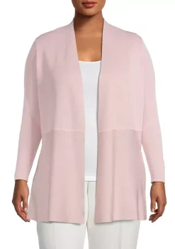 Flash Sale ✨ Anne Klein Plus Size Long Waist Seam Cardigan 🧨