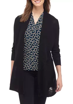 Coupon 🌟 Anne Klein Long Cardigan with Waist Seam 🤩