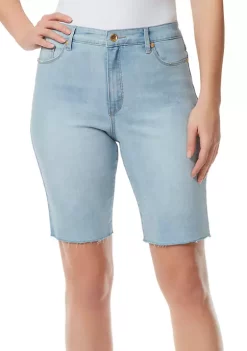 Best deal 😉 Anne Klein 👩 Women's Cuttoff Bermuda Shorts 👍 -Deals Anne Klein Store Belk 220