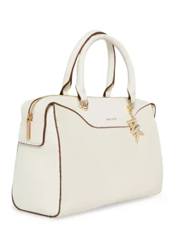 New ⭐ Anne Klein Woven Satchel 👏 -Deals Anne Klein Store Belk 264