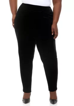 Wholesale 🛒 Anne Klein Plus Size Pull On 4 Pocket Slim Ankle Pants 🎉