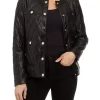 Brand new 👍 Anne Klein 👩 Women's Faux Leather Quilted Jacket 😍