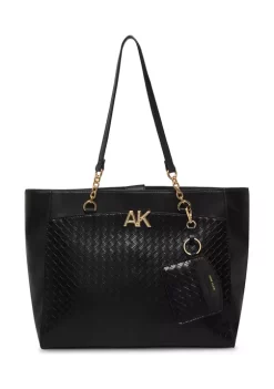 Hot Sale 😉 Anne Klein Smooth Embossed Woven Tote bag 😀