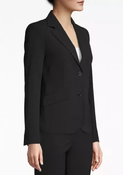 Best Pirce 👏 Anne Klein 👩 Women's Two Button Blazer 🧨 -Deals Anne Klein Store Belk 403