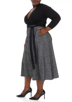 Discount 😍 Anne Klein Plus Size Serenity Combo 👗 Dress 🥰 6 Discount 😍 Anne Klein Plus Size Serenity Combo 👗 Dress 🥰 -Deals Anne Klein Store Belk 438