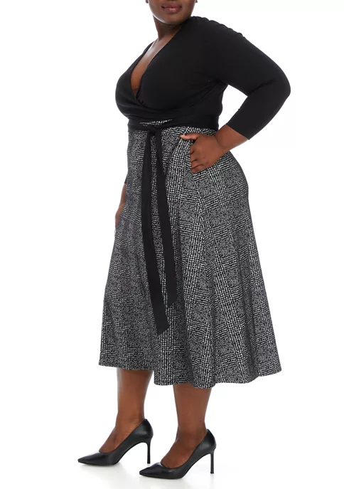 Discount 😍 Anne Klein Plus Size Serenity Combo 👗 Dress 🥰 3 Discount 😍 Anne Klein Plus Size Serenity Combo 👗 Dress 🥰 - Image 3
