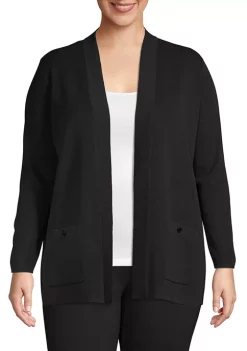 Top 10 👏 Anne Klein Plus Size Malibu Cardigan 😀 -Deals Anne Klein Store Belk 457