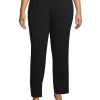 Cheapest 😀 Anne Klein Plus Size Sabre Stretch Slim Leg Pants ⌛