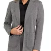 Top 10 💯 Anne Klein 👩 Women's Notched Collar Jacket with Patch Pockets 🥰