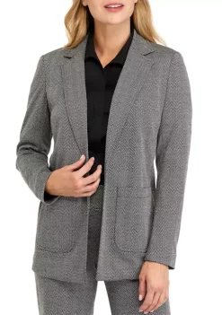 Top 10 💯 Anne Klein 👩 Women's Notched Collar Jacket with Patch Pockets 🥰
