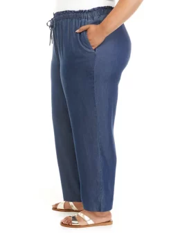 Cheap 🥰 Anne Klein Plus Size Pull On Wide Leg Pants 🔔 -Deals Anne Klein Store Belk 484