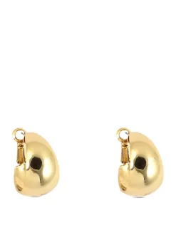 Promo 💯 Anne Klein 14k Hoop Earrings 🎁