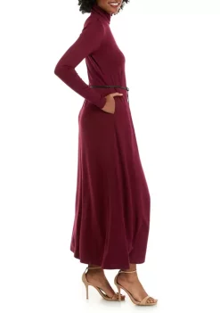 Top 10 🥰 Anne Klein 👩 Women's Long Sleeve Mock Neck Serenity Knit Midi 👗 Dress 🛒 -Deals Anne Klein Store Belk 607