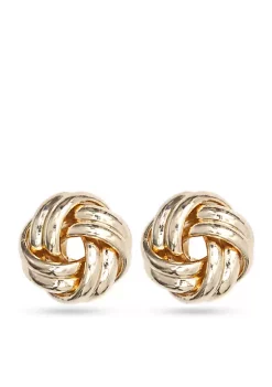 Cheapest 🔔 Anne Klein Sailor's Knot Earrings 🛒