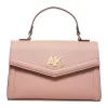 Flash Sale 🧨 Anne Klein Logo Flap Top Handle Satchel 👏