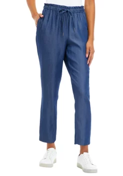 Wholesale ๐งจ Anne Klein ๐ฉ Women's Tencel Paper Bag Pants โญ