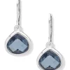 Budget 👍 Anne Klein Silver Tone Blue Drop Earrings 🥰