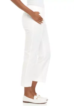 Brand new ✔️ Anne Klein 👩 Women's Fly Front Beacon Hill Cropped Pants 🤩 -Deals Anne Klein Store Belk 898