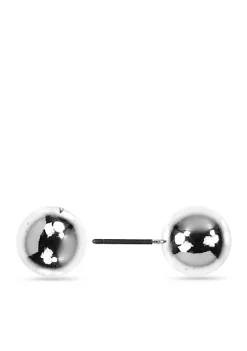 Best reviews of 🌟 Anne Klein Silver-Tone Ball Stud Earring 🔥