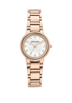 Outlet ๐ Anne Klein Rose Gold Tone Easy Read Bracelet โ Watch โค๏ธ
